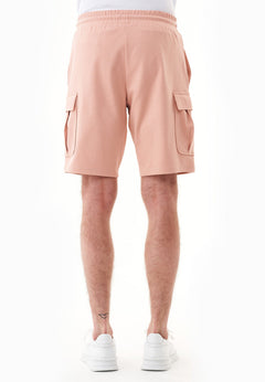 Men's Cargo Sweatshorts Dusty Blush
