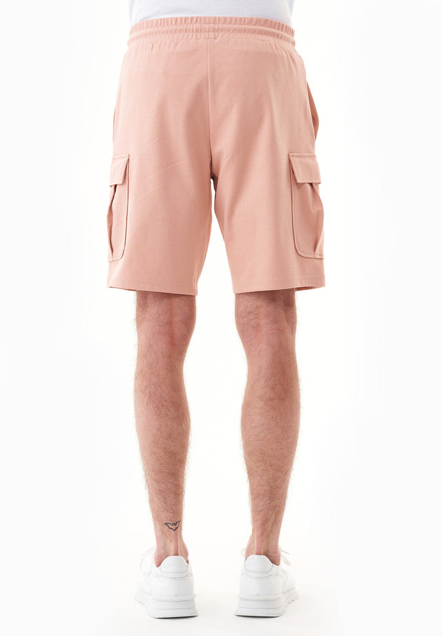 Men's Cargo Sweatshorts Dusty Blush
