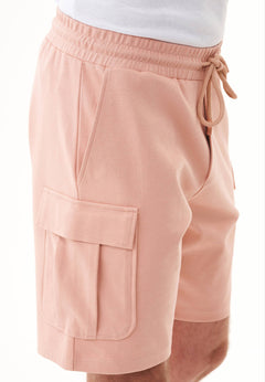 Men's Cargo Sweatshorts Dusty Blush