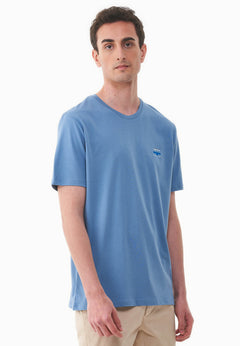 Men's Kleinbus Modal Blend T-Shirt Coronet Blue