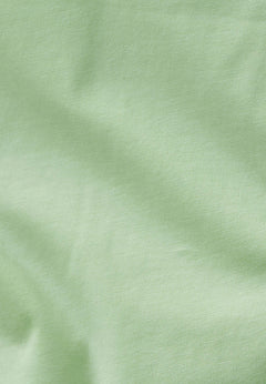Men's Bike Print Organic Cotton T-Shirt Foam Green