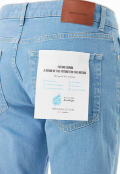 Men's Organic Cotton Jeans Light Blue