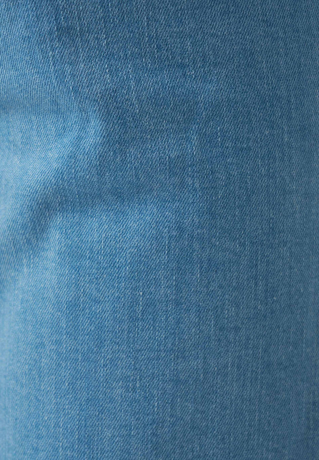 Men's Denim Organic Cotton Bermuda Shorts Light Blue