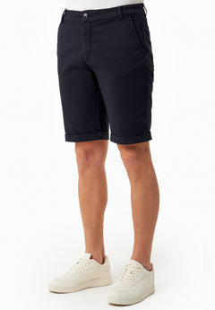 Men's Regular Fit Shorts Dark Navy Blue