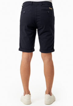 Men's Regular Fit Shorts Dark Navy Blue