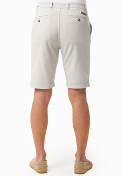 Men's Regular-Fit Organic Cotton Shorts Light Grey