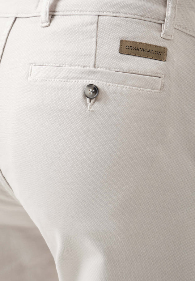 Miesten Regular Fit Shortsit Vaaleanharmaa