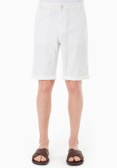 Men's Regular Fit Shorts White