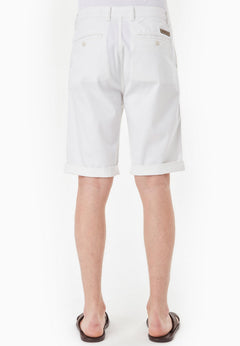 Men's Regular Fit Shorts White
