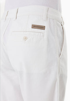 Men's Regular Fit Shorts White