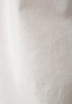 Men's Linen Blend Button-Up Shirt Off White