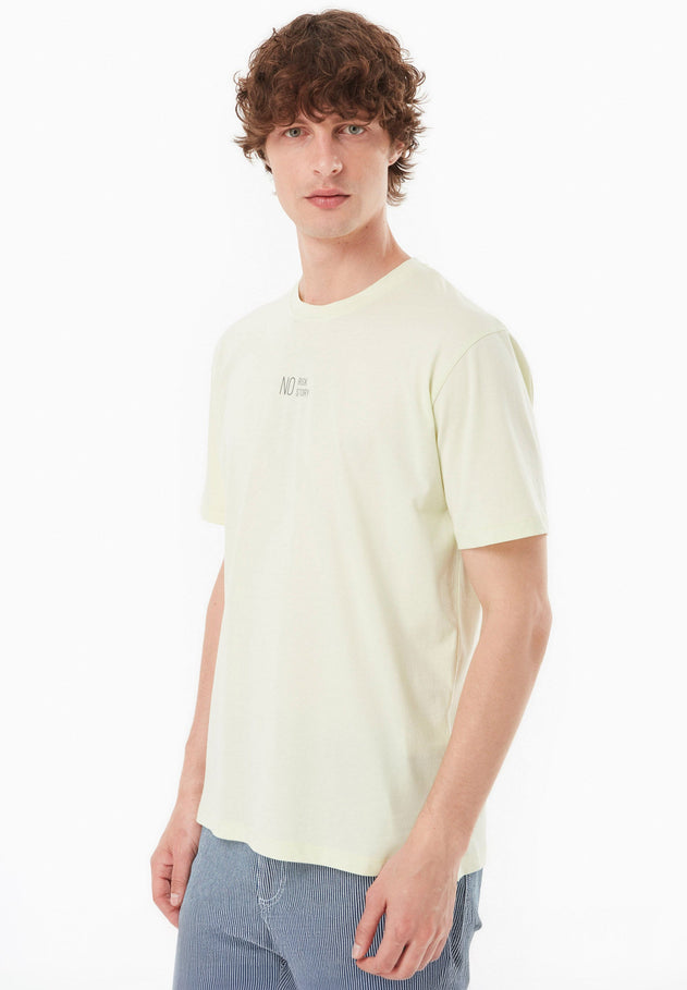 Men's No Risk T-Shirt Lime Green