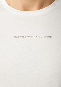 Men's Purpose Modal Blend T-Shirt Off White