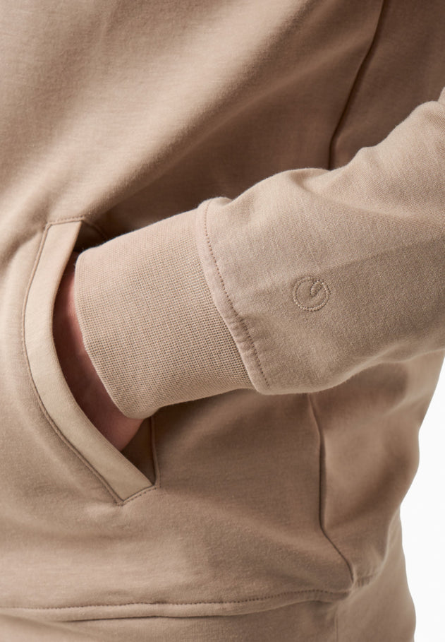 Men's Modal Blend Hoodie Sand