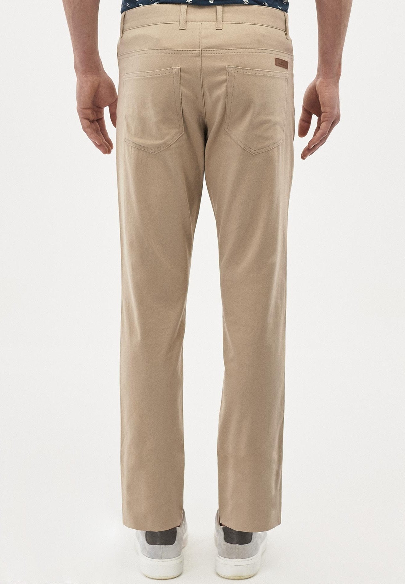 Men's Cotton Blend Pants Stone