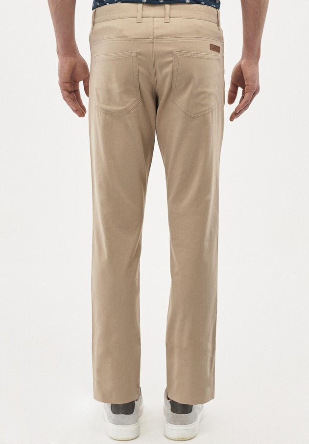 Men's Cotton Blend Pants Stone