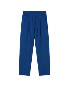 Men's Luc Loose Seersucker Pants Blue