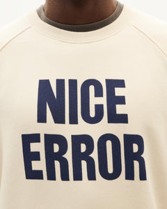 Nice Error Pepe Sweatshirt White