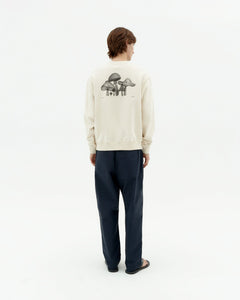 Leon Mushroom Sweatshirt White