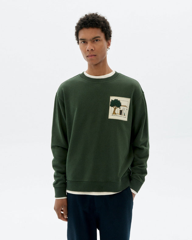 Leon Embroidered House Sweatshirt
