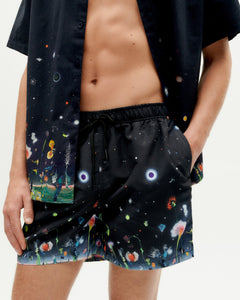 Men's Limpopo Swim Shorts Feuz Night Navy