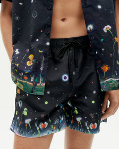 Men's Limpopo Swim Shorts Feuz Night Navy