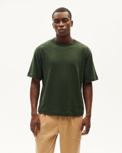 Roy Thick Hemp T-Shirt Green