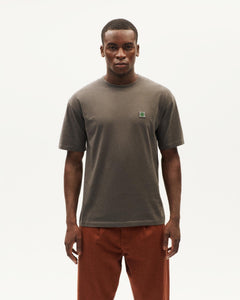 Men's Sun Aaron T-Shirt Green Back Face Grey