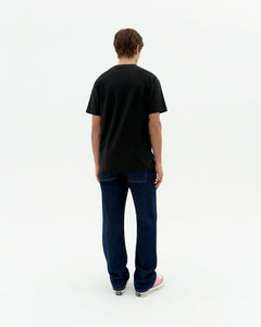 Men's Zach Embroidered T-Shirt Black