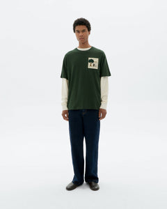 Aaron T-Shirt Embroidered House