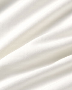 Zach T-Shirt White Embroidered Flower TM