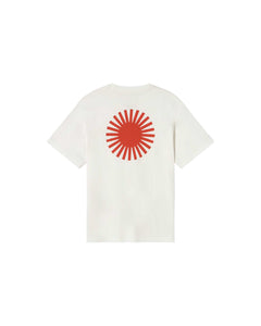 Aaron T-Shirt Back Red Sun White