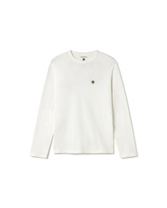 Emilio Long Sleeved Sun Type T-Shirt White