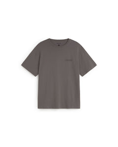 Aaron T-Shirt Grey Hand Embroidered Flower