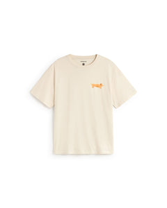 Aaron T-Shirt Perro Salchicha White