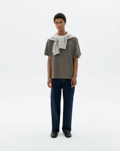Aaron T-Shirt Grey Back Blue Sun