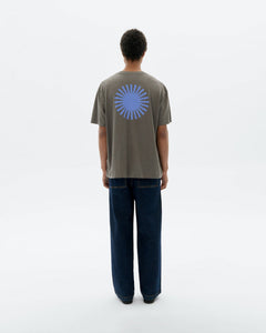 Aaron T-Shirt Grey Back Blue Sun