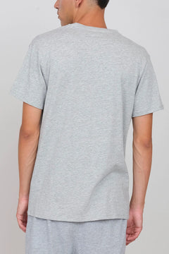 Men's V-Neck T-Shirt Grey