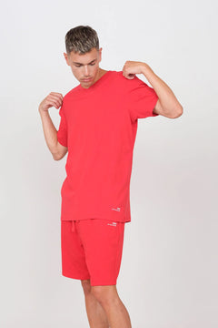 Men's V-Neck T-Shirt Red