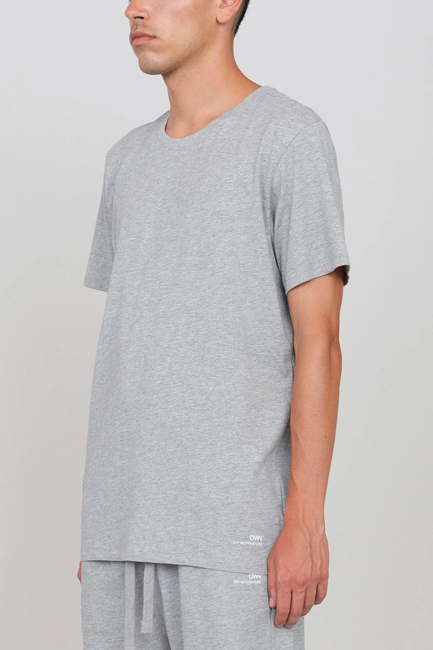 Men's Crewneck Stretch T-Shirt Grey