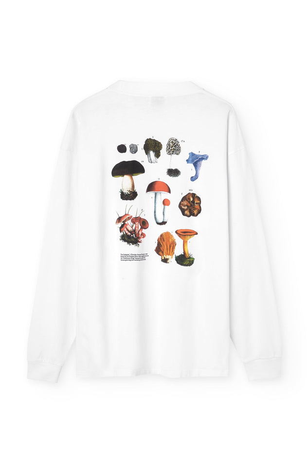 Fungi Long sleeve T-Shirt White