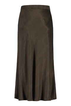 Myrskyluoto Maija Skirt Bark Brown