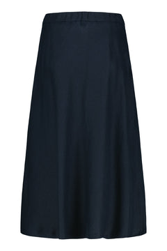 Myrskyluoto Linen Skirt Blue