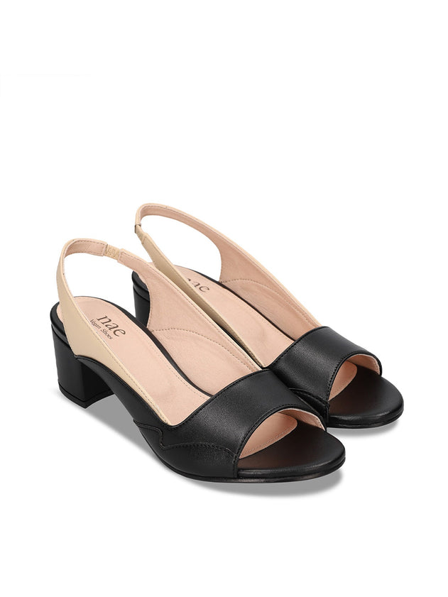 Mara Sandal Heels Black