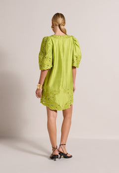 Massimo Short Dress Grenoble Green