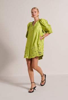 Massimo Short Dress Grenoble Green