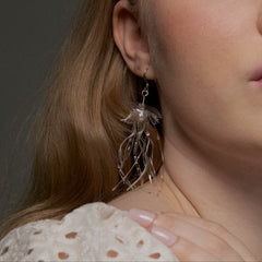 Meduusa Earrings Clear