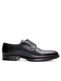 Mikel Plain Vegan Bluchers Black