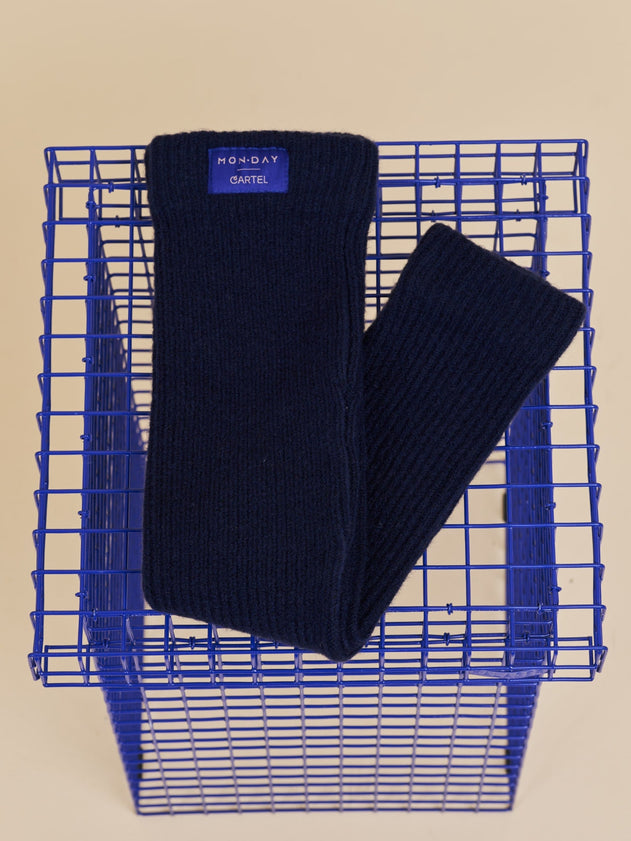 Cartel x Monday Bliss Legwarmers Navy Blue