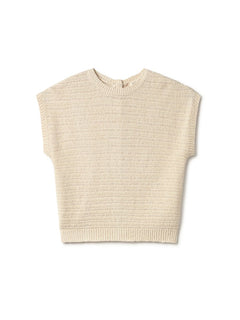 Moutohora Knitted Top Ecru - IVALO.COM